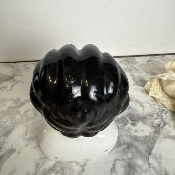 5” Antique Porcelain German Doll China Head 4 Low Brow Arms 2.75” D 3.75” W #11 - Picture 5 of 16